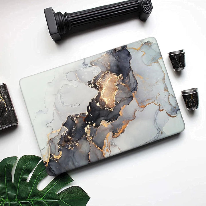 MOKASE Hülle Kompatibel mit MacBook Air 13 Zoll 2021 2020 A2337 M1 A2179 A1932 Touch ID, Plastik Har