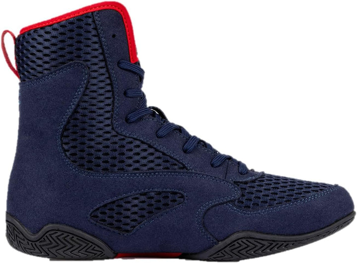 Venum Herren Contender Boxschuhe 7 Men/ 8.5 Women Marineblau Rot, 7 Men/ 8.5 Women Marineblau Rot