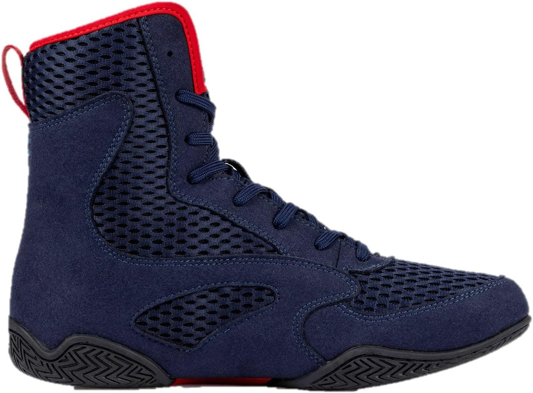 Venum Herren Contender Boxschuhe 7 Men/ 8.5 Women Marineblau Rot, 7 Men/ 8.5 Women Marineblau Rot