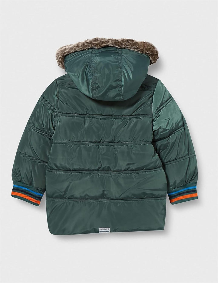 s.Oliver Jungen 2116383 Jacke langarm 110 petrol #4E5755, 110 petrol #4E5755