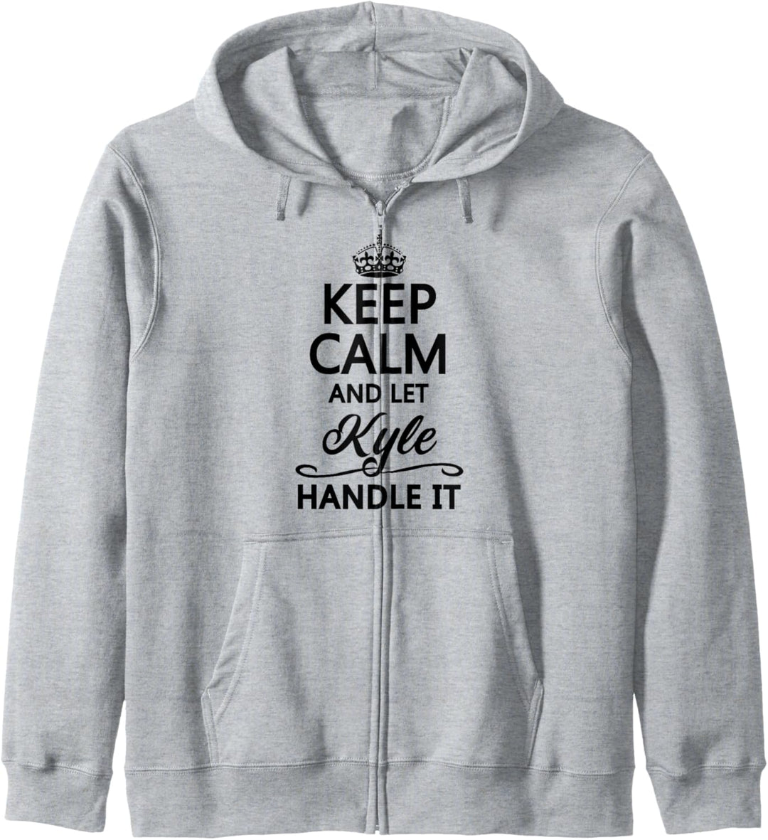 KEEP CALM and let KYLE Handle It | Funny Name Gift - Kapuzenjacke