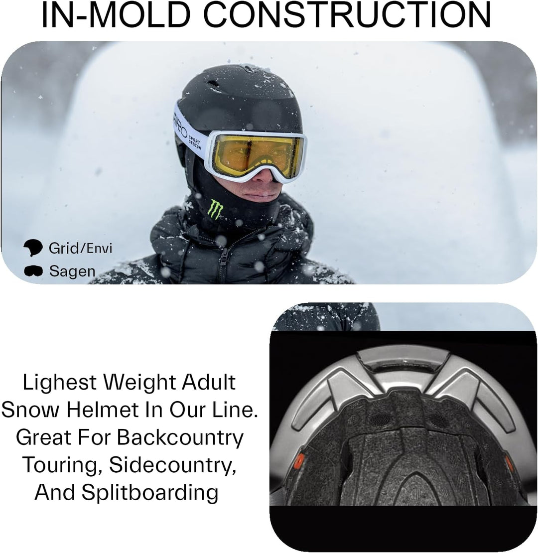 Giro Envi Spherical MIPS Skihelm - Snowboardhelm für Damen Indigoblau matt M, Indigoblau matt M