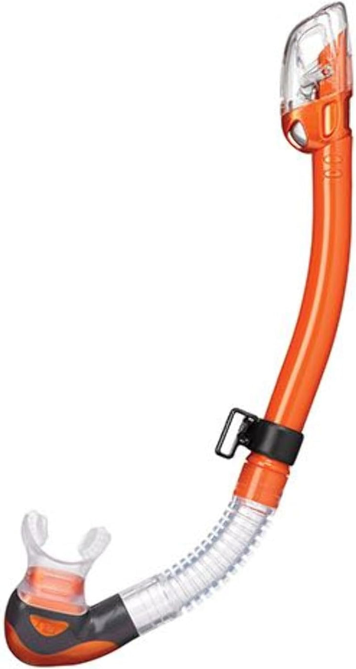 Trocken schnorchel Tusa Hyper Dry Elite 2 - tauchen erwachsene orange, orange