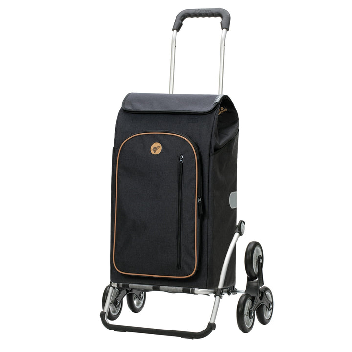 Andersen Einkaufstrolley - klappbar - 61 Liter - Treppensteiger - mit Kühlfach - Aufhängung für Eink
