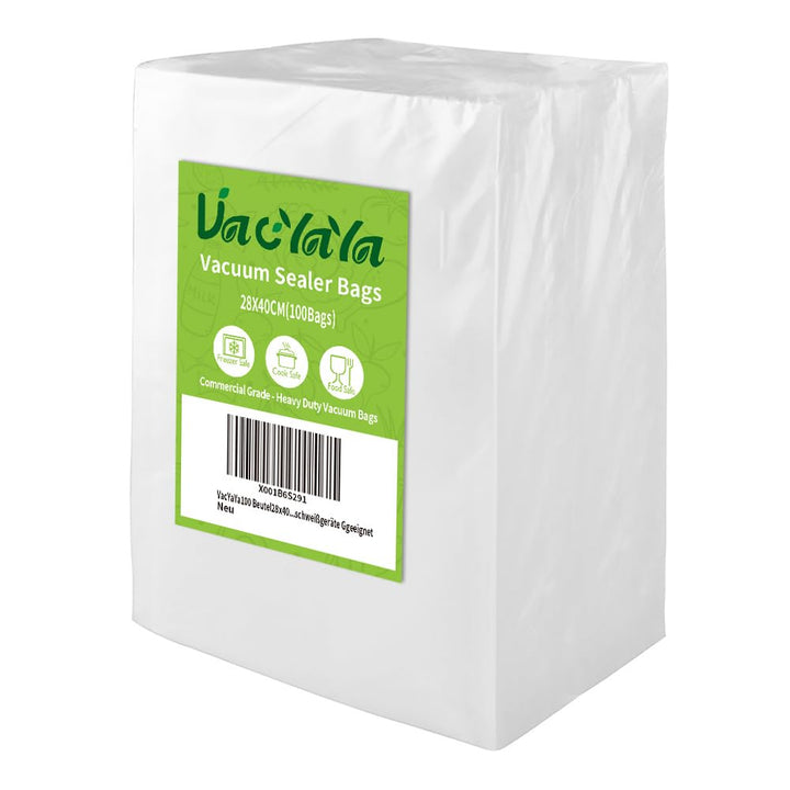 VacYaYa 100 Beutel 28x40cm Vakuumier Beutel Vakuumbeutel für Lebensmittel,BPA-Frei Sous Vide Vakuumi