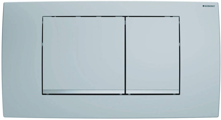 Geberit Betätigungsplatte Twinline 30 (für 2-Mengen Spülungen, Betätigung von vorne, Platte + Tasten
