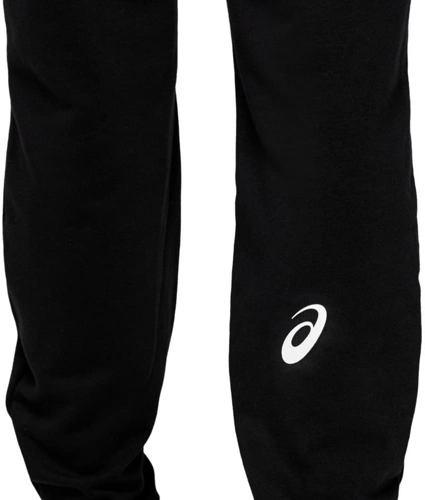 ASICS Herren Hose Big Logo Sweat Pant, Performance Schwarz / Brilliant Weiss