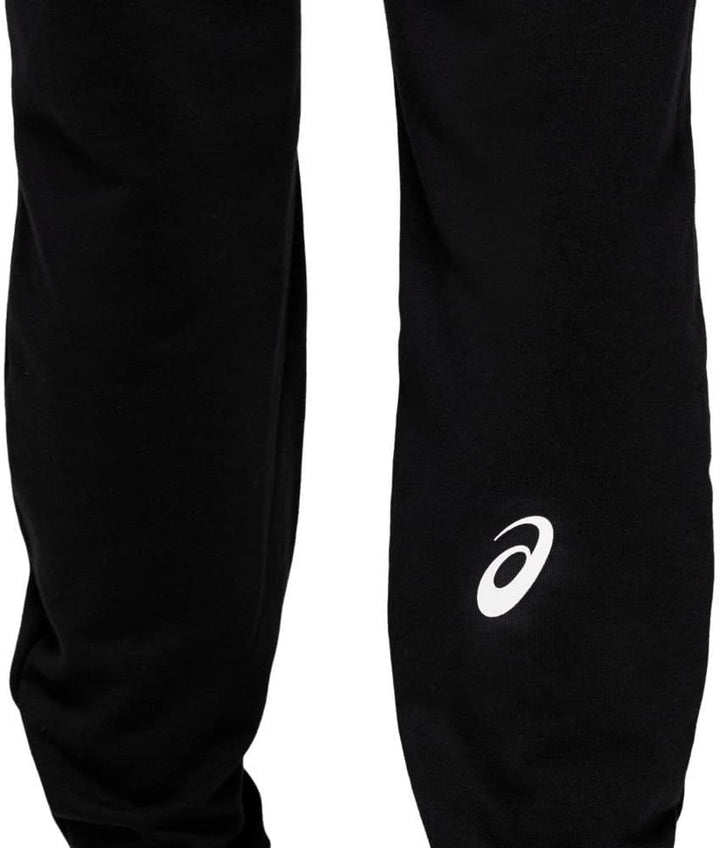 ASICS Herren Hose Big Logo Sweat Pant, Performance Schwarz / Brilliant Weiss