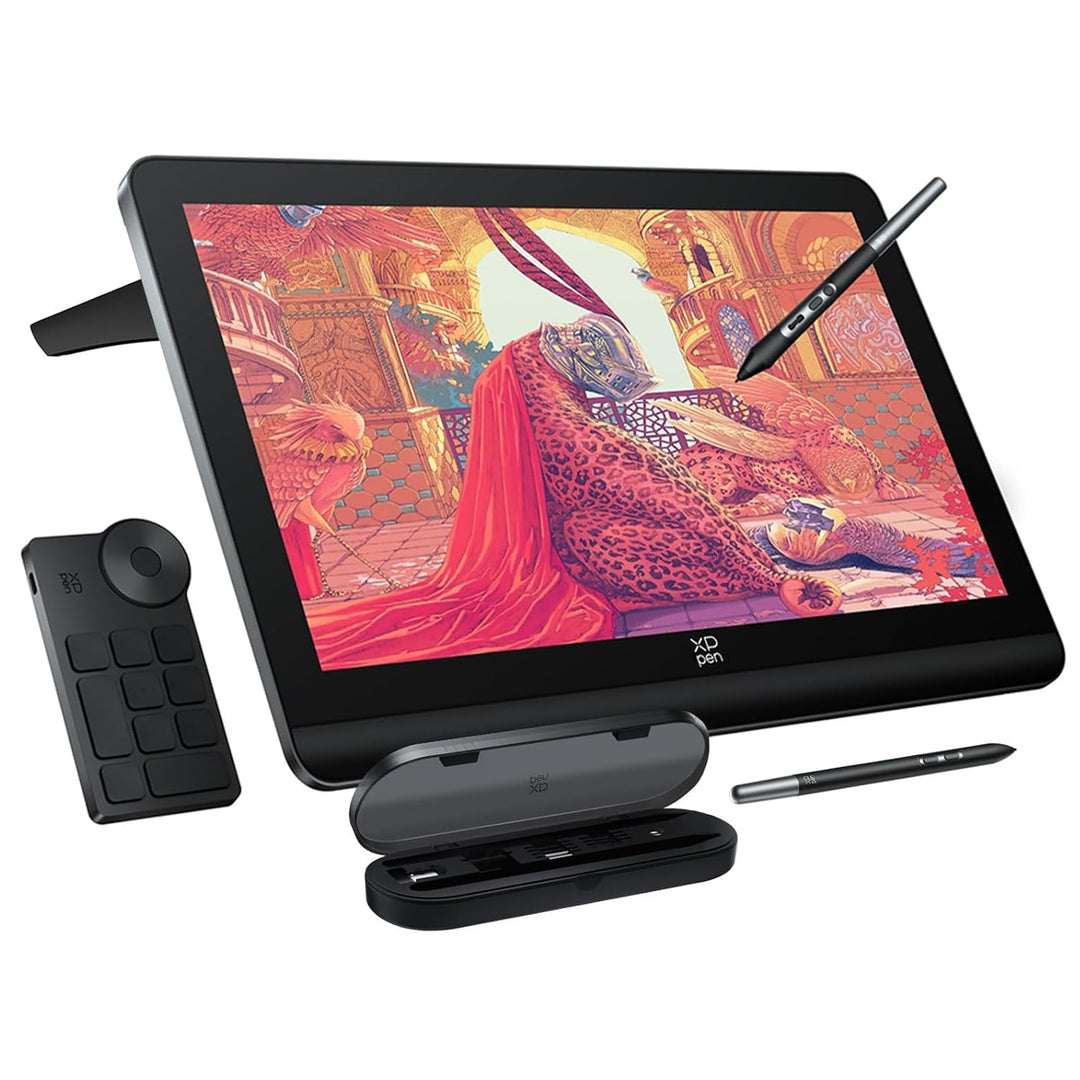 XPPen 4K Grafiktablett mit Display, Artist Pro 19 Gen 2, 18,4 Zoll Grafikmonitor, 16K X3 Pro Stift,