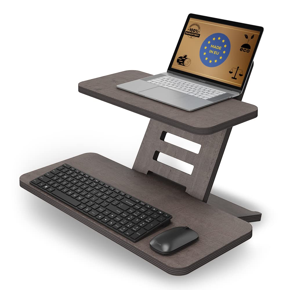 Stehschreibtisch Aufsatz | Stehpulte | Stehpult Holz | Laptopständer | Ständer | Stehtisch Aufsatz |