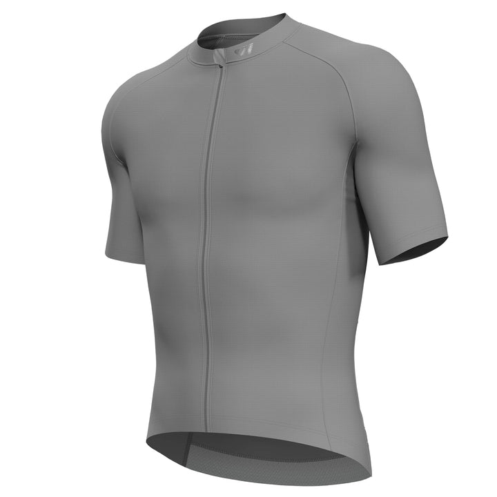 Lo.gas Radtrikot Herren Kurzarm, Rennrad Trikot Durchgehender Reissverschluss mit 3 Taschen M Kurzar