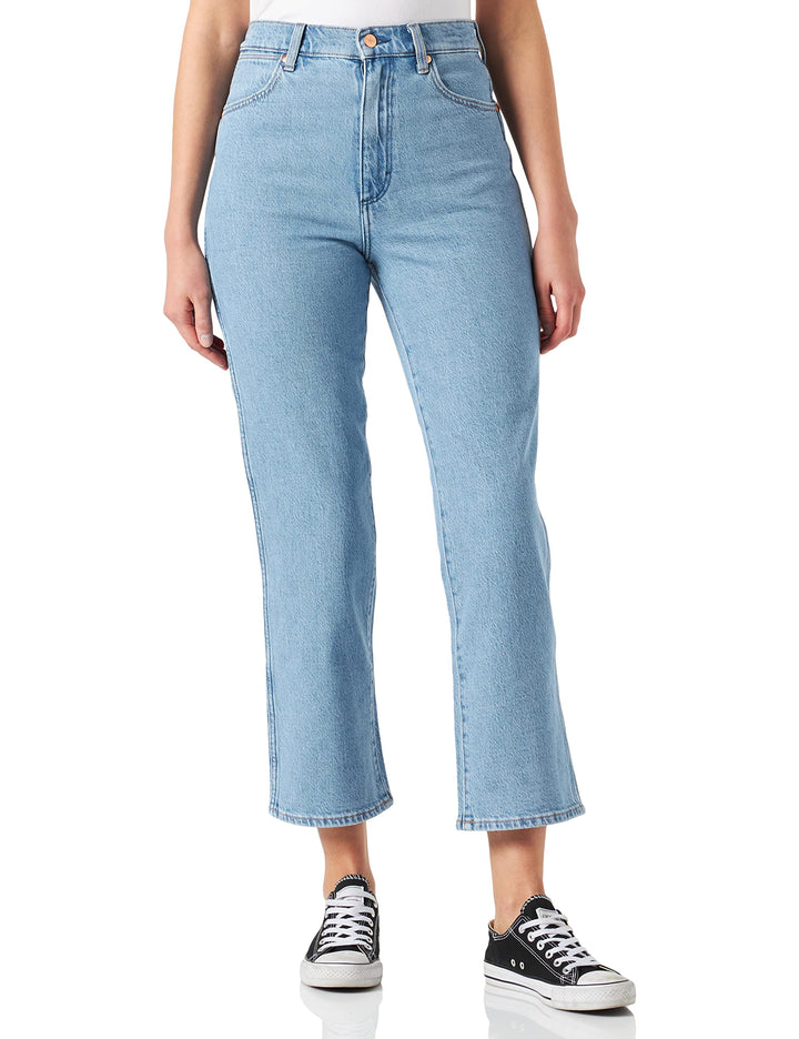 Wrangler Women's Wild West Jeans 28W / 32L Bluestone, 28W / 32L Bluestone