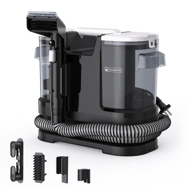 Polsterreiniger Gerät Nasssauger, 20kPa 600W Teppichreiniger Waschsauger Fleckenreiniger mit grossem