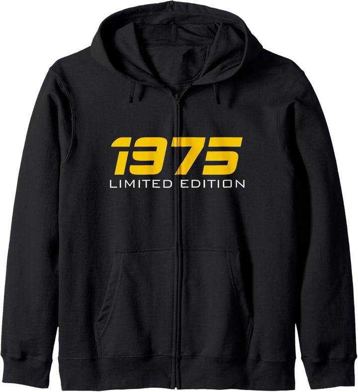 49. Geburtstag Mann Frau 49 Jahre 1975 Deko Lustig Geschenk Kapuzenjacke