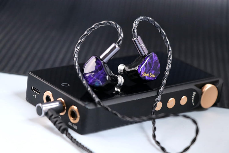 LINSOUL Kiwi Ears Cadenza 10mm Beryllium Dynamic Driver IEM 3D Printed with Detachable Interchangeab