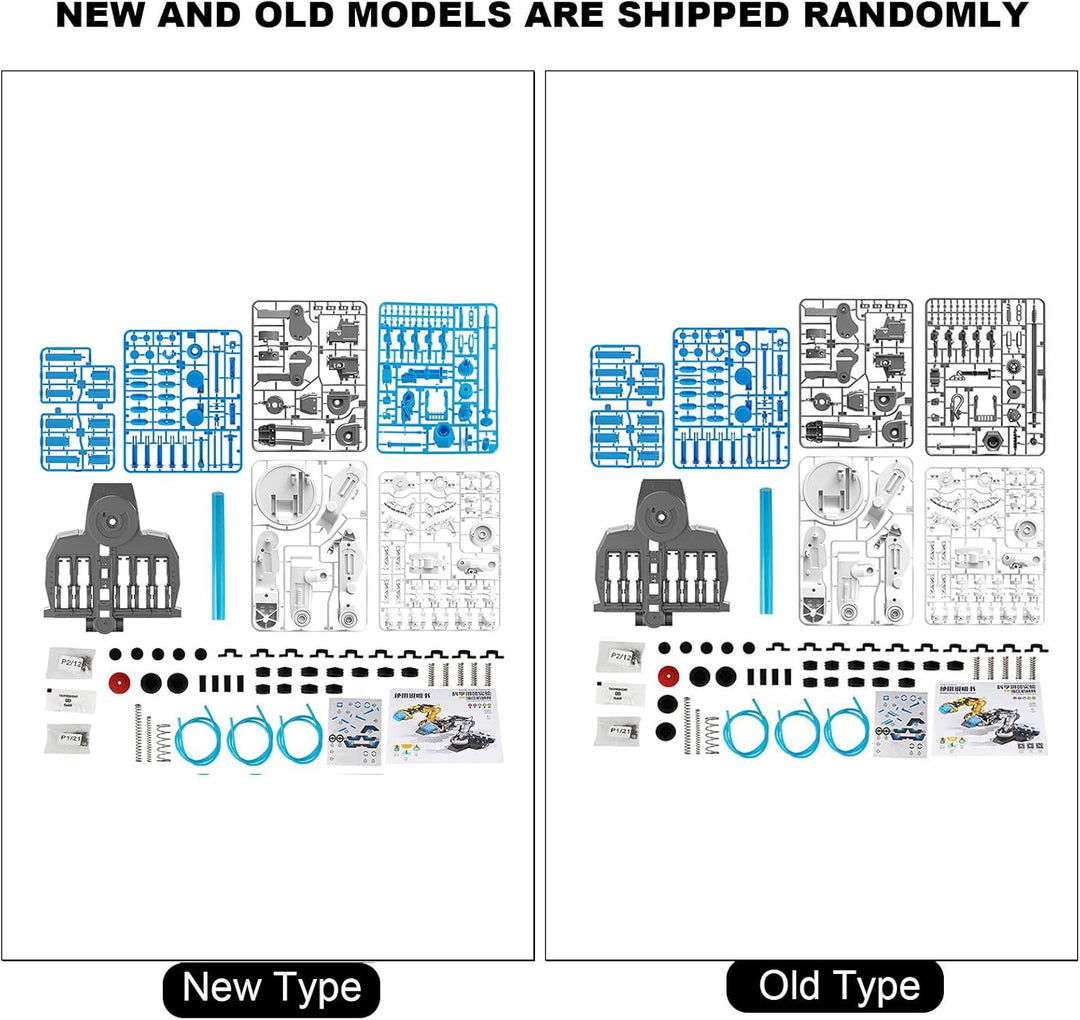 Tnfeeon Hydraulisch-mechanisches Armspielzeug, Hydraulischer Roboterarm mit Saugnapf für über 8 Jahr