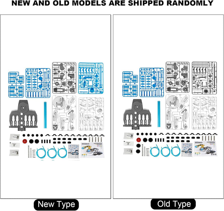 Tnfeeon Hydraulisch-mechanisches Armspielzeug, Hydraulischer Roboterarm mit Saugnapf für über 8 Jahr