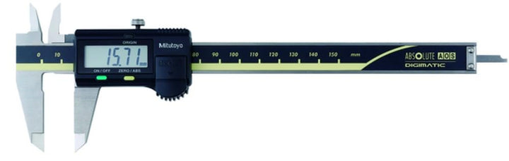 MITUTOYO Digital Messschieber ohne Datenausgang DIN 862, Tiefenmass flach 0-150 mm, 1 Stück,500-181-