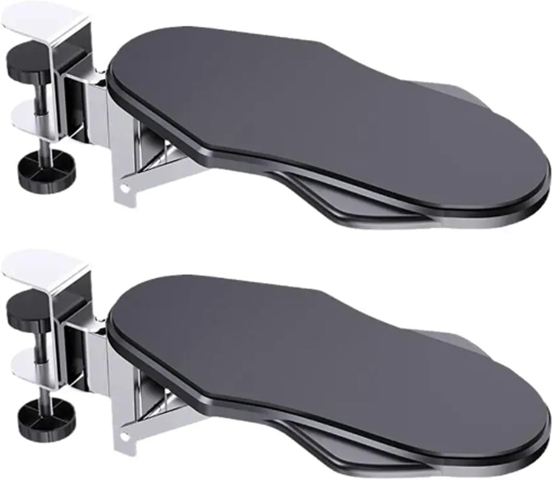 2 Stück Ergonomics Schreibtisch Erweiterung, Schreibtisch Armauflage Faltbare handgelenkauflage Ellb