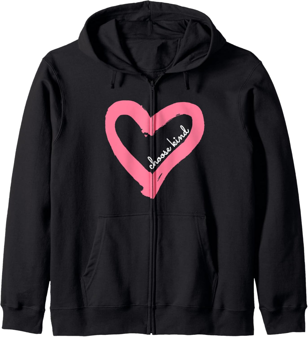 Wert Sie Kunst - Rosa Herz, Güte Geschenk Kapuzenjacke