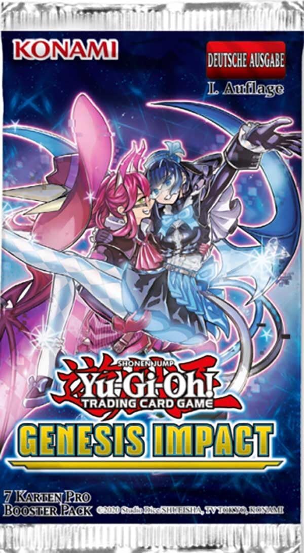 Yu-Gi-Oh! TRADING CARD GAME Display: Genesis Impact-Deutsche Ausgabe, Mehrfarbig