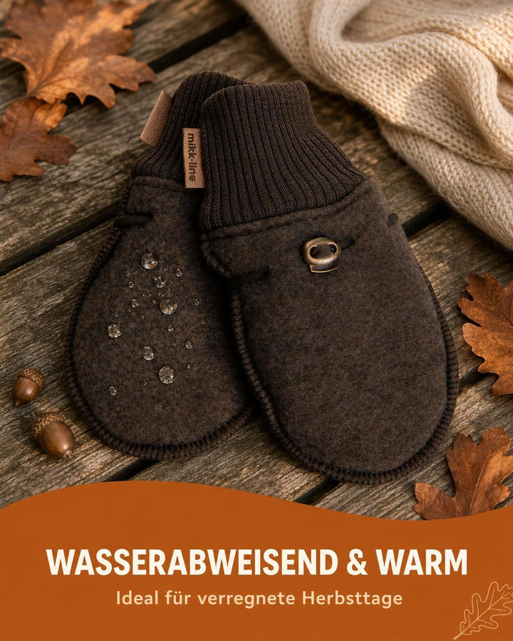 Mikk-line Wollhandschuhe Kinder | Handschuhe Kinder | Handschuhe Wolle Kinder | Wärme Kinder Handsch