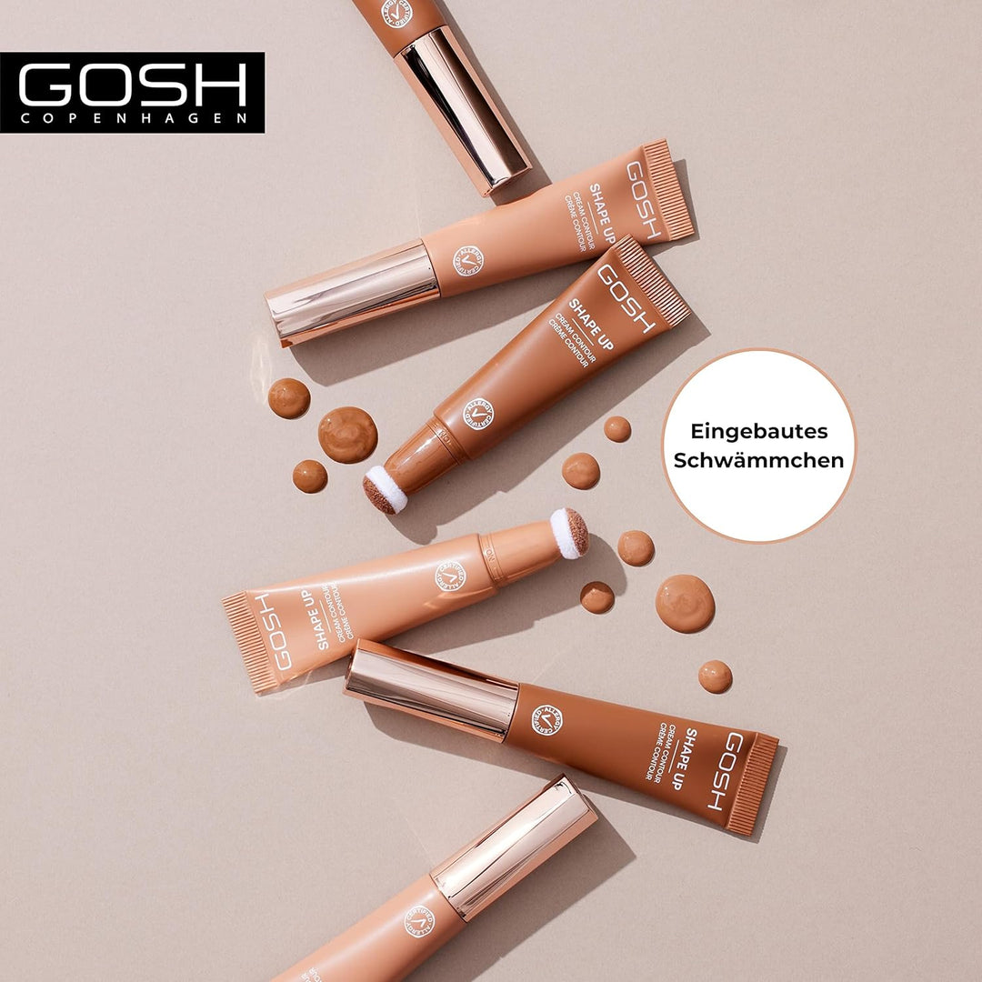 GOSH Cream Contour SHAPE UP I Contouring Stick für definierte Gesichtszüge & sanfte Übergänge I mit