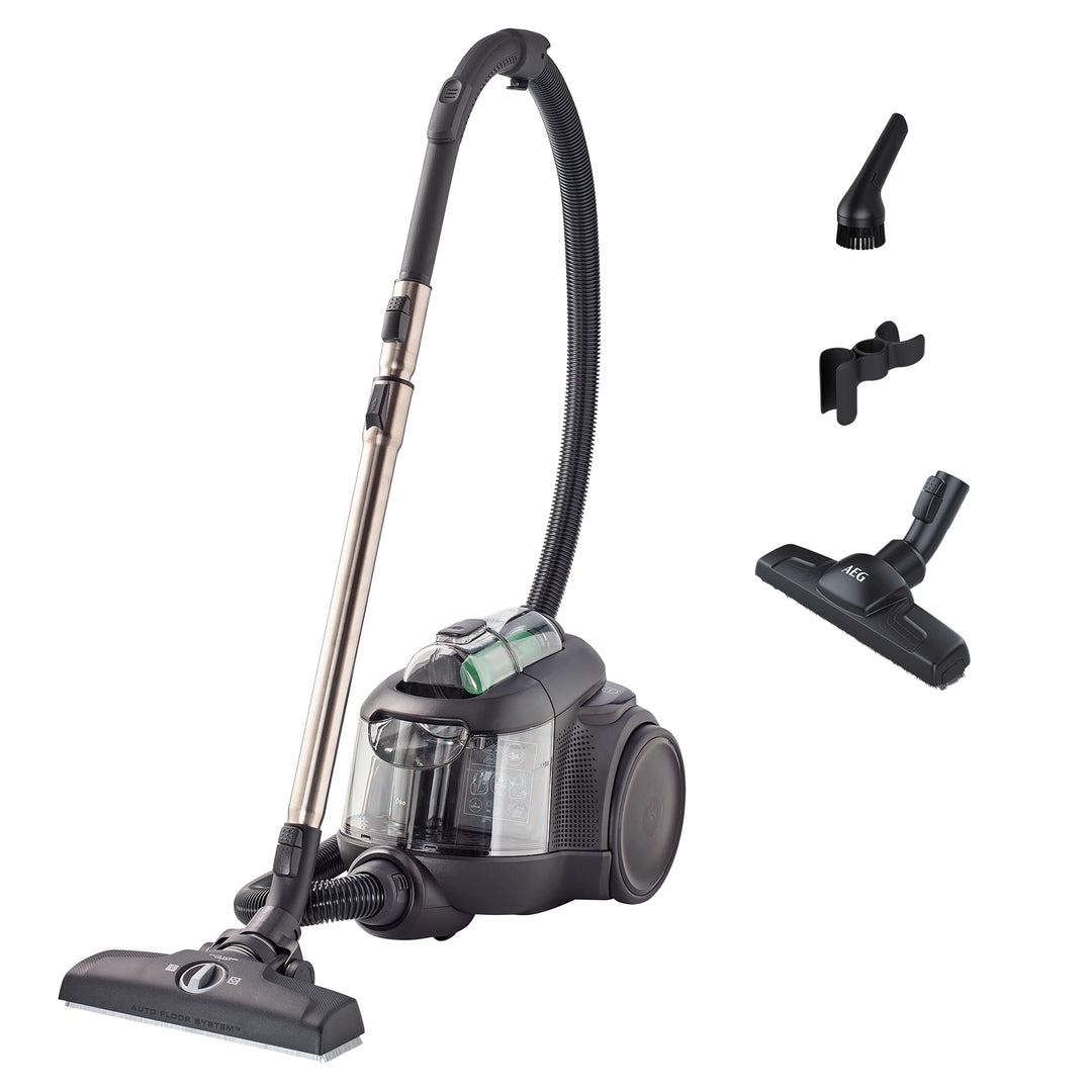 AEG CLEAN 6000 ÖKO AL61C2ÖKO Staubsauger beutellos / ETM Testsieger (SEHR GUT) / 60 % Recyclingmater