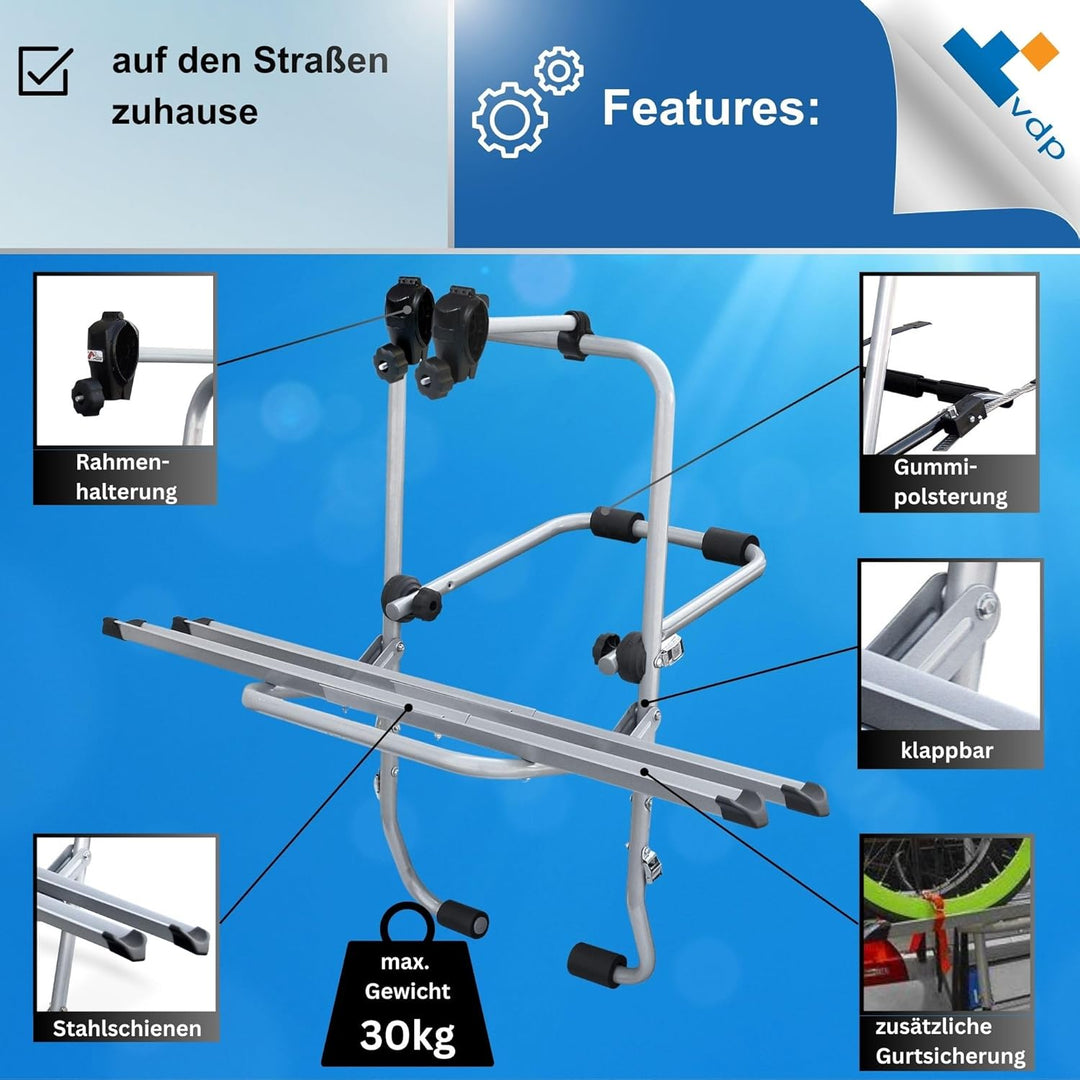 MENABO 000039100000 Steel Bike 2 Fahrradträger