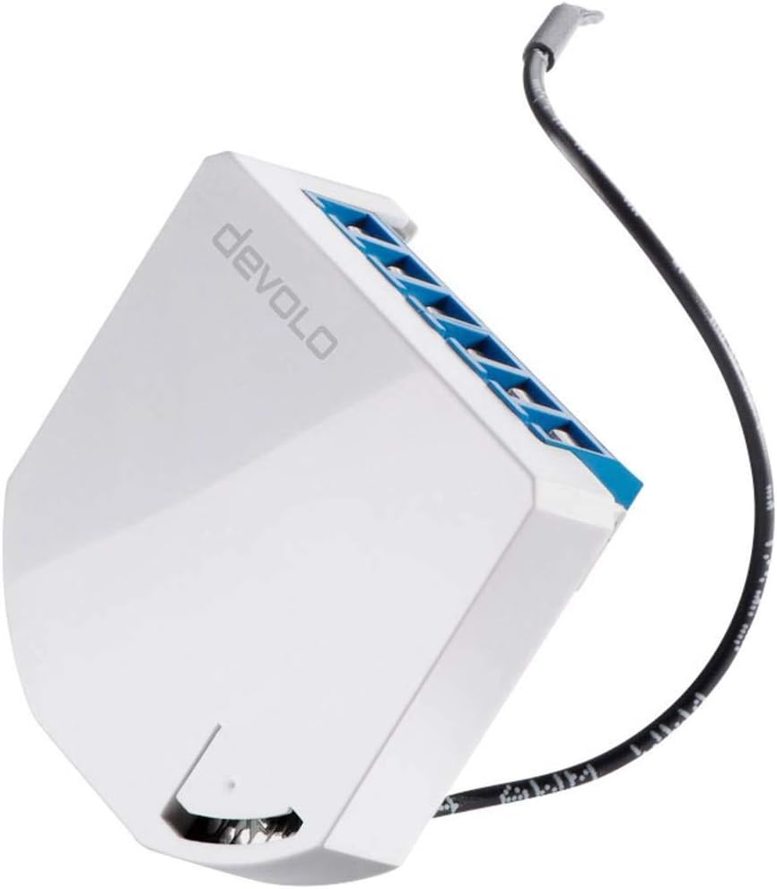 devolo Smart Home, Home Control Dimmer Unterputz, Z-Wave Dimmer Schalter, Lichtschalter Unterputz, H