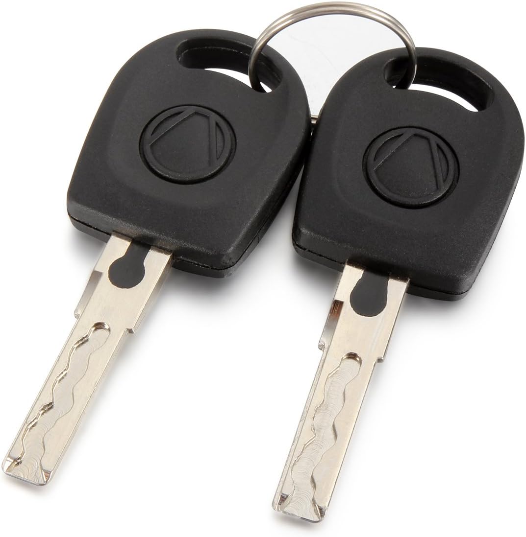 2 x Madlife Garage 3B0837167 Türschloss Schliesszylinder Vorne Links Rechts mit Schlüssel Lupo 6X1 6