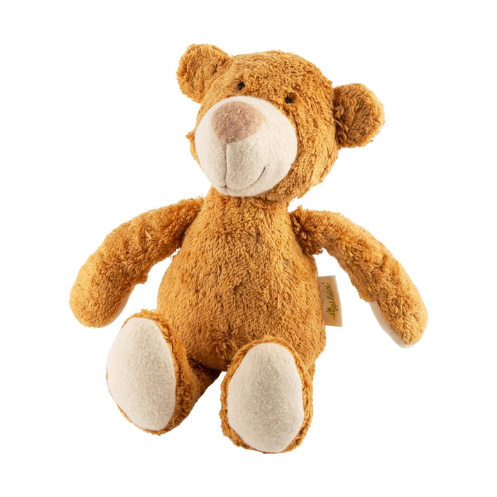 SIGIKID 39521 Kuscheltier Bär Green Mädchen und Jungen Babyspielzeug empfohlen ab Geburt braun Bär/B