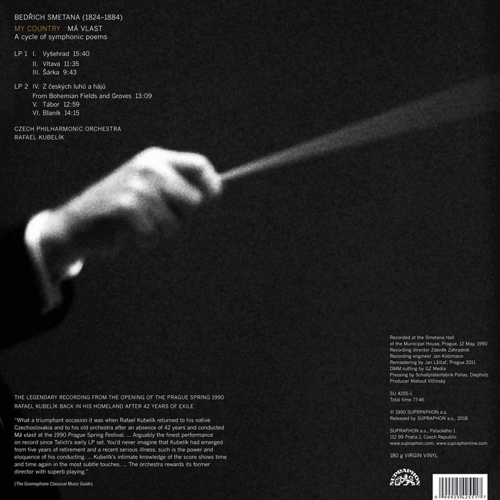 Smetana: Má Vlast - My Country DoLP, 180 gr, DMM], Vinyl