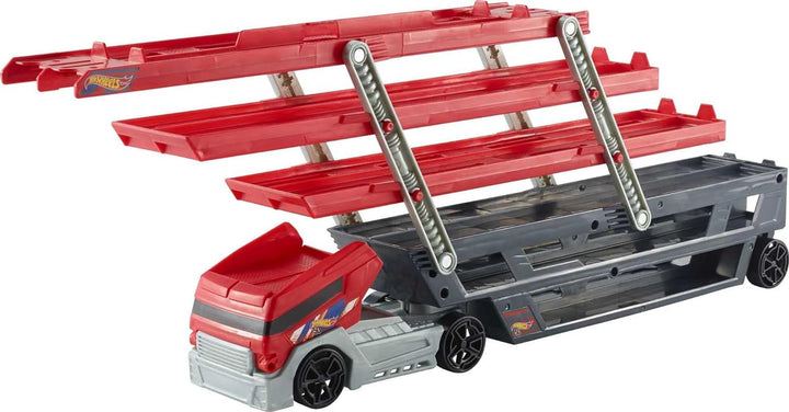 Hot Wheels CKC09 - Mega Fahrzeug-Transporter, Spielzeug ab 3 Jahren 1 Originalverpackung, 1 Original