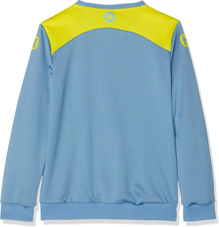 Kempa Unisex Kinder Emotion 2.0 Longsleeve Kinder Longsleeve S Dove Blau/Limonengelb, S Dove Blau/Li