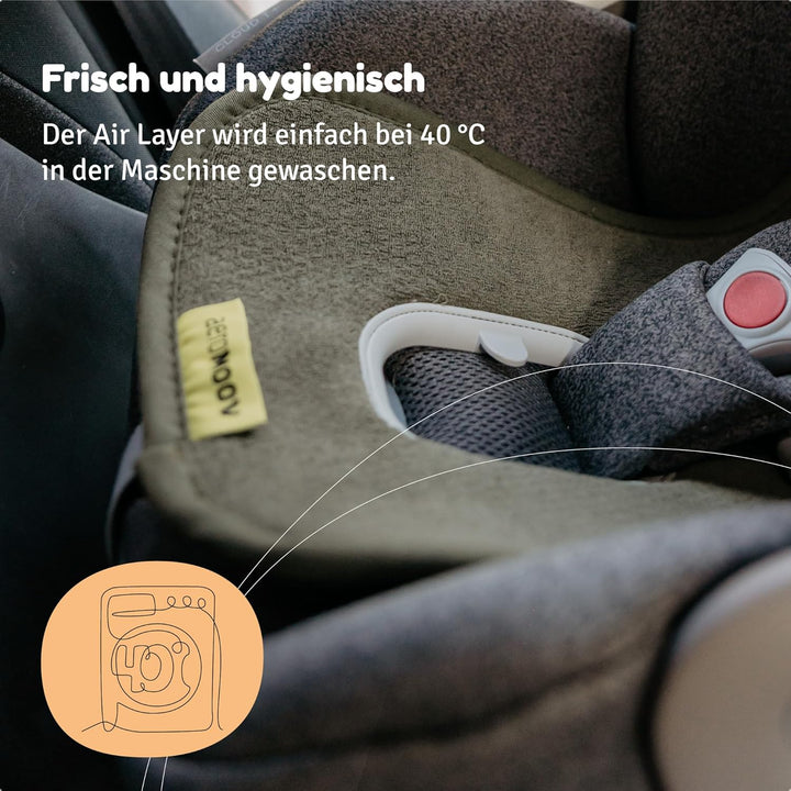 Aeromoov - Baby Sitzauflage Air Layer - Einlage Für Autositz oder Kinderwagen - Gruppe 0 - Antischwi