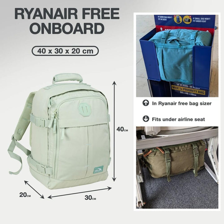 Cabin Max Metz 24L Handgepäck Tasche 40x30x20 cm – Bordgepäck für Ryanair, Wizz Air, EasyJet, Eurowi