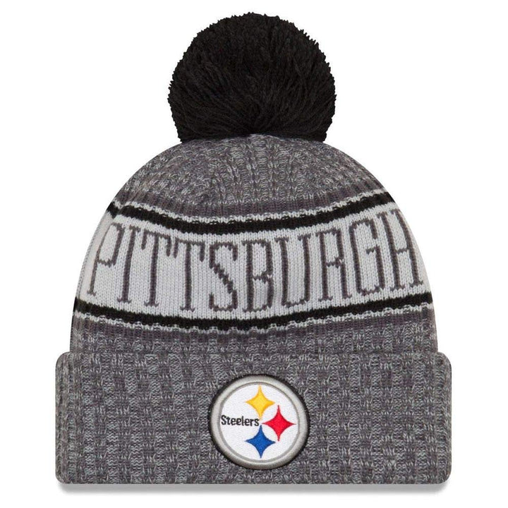 New Era NFL Sideline Graphite Mütze - Pittsburgh Steelers
