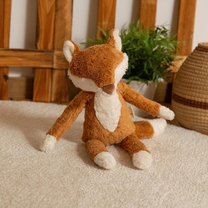 SIGIKID 38781 Kuscheltier Fuchs Green Mädchen und Jungen Babyspielzeug empfohlen ab Geburt orange, S