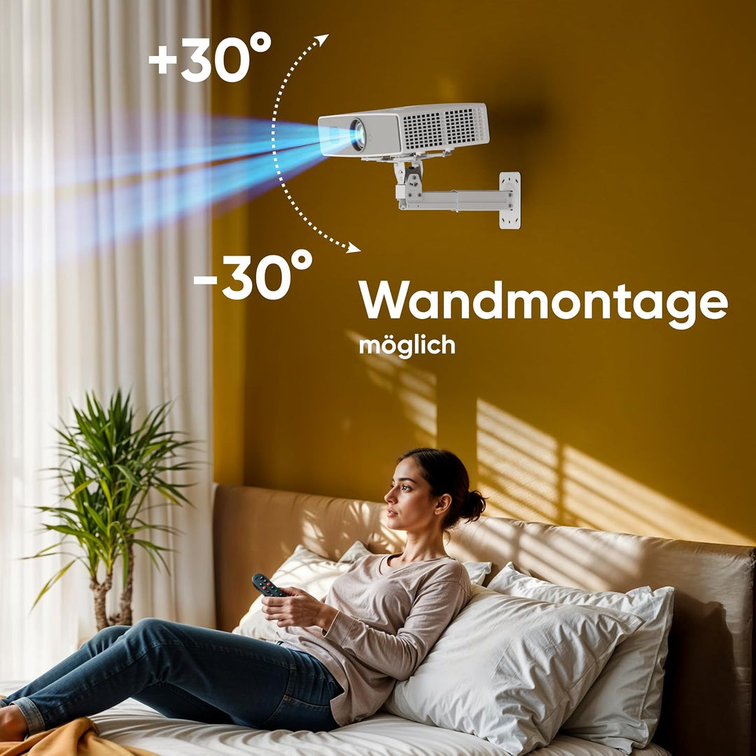 ONKRON Beamer Projektor Decken- Wandhalterung für Wand & Decke Halterung für die meisten modernen Pr