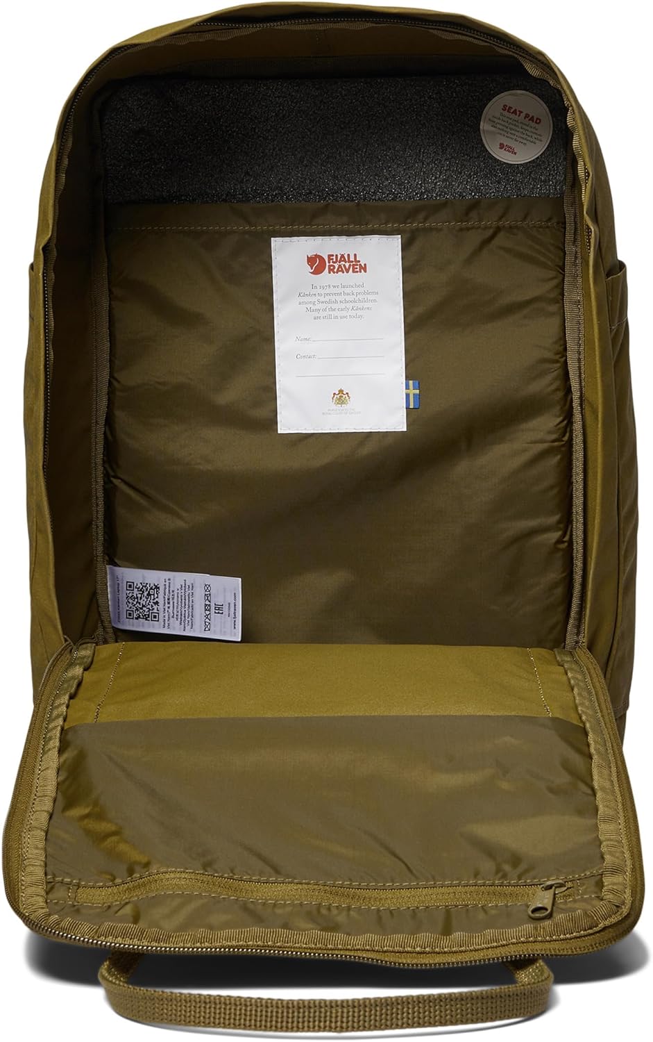 FJÄLLRÄVEN Unisex Kånken Laptop 17" Sports backpack (1er Pack) Einheitsgrösse Foliage Green, Einheit