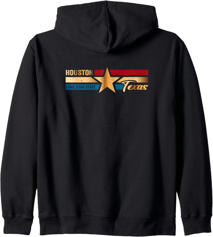 Houston Texas Pride Kapuzenjacke