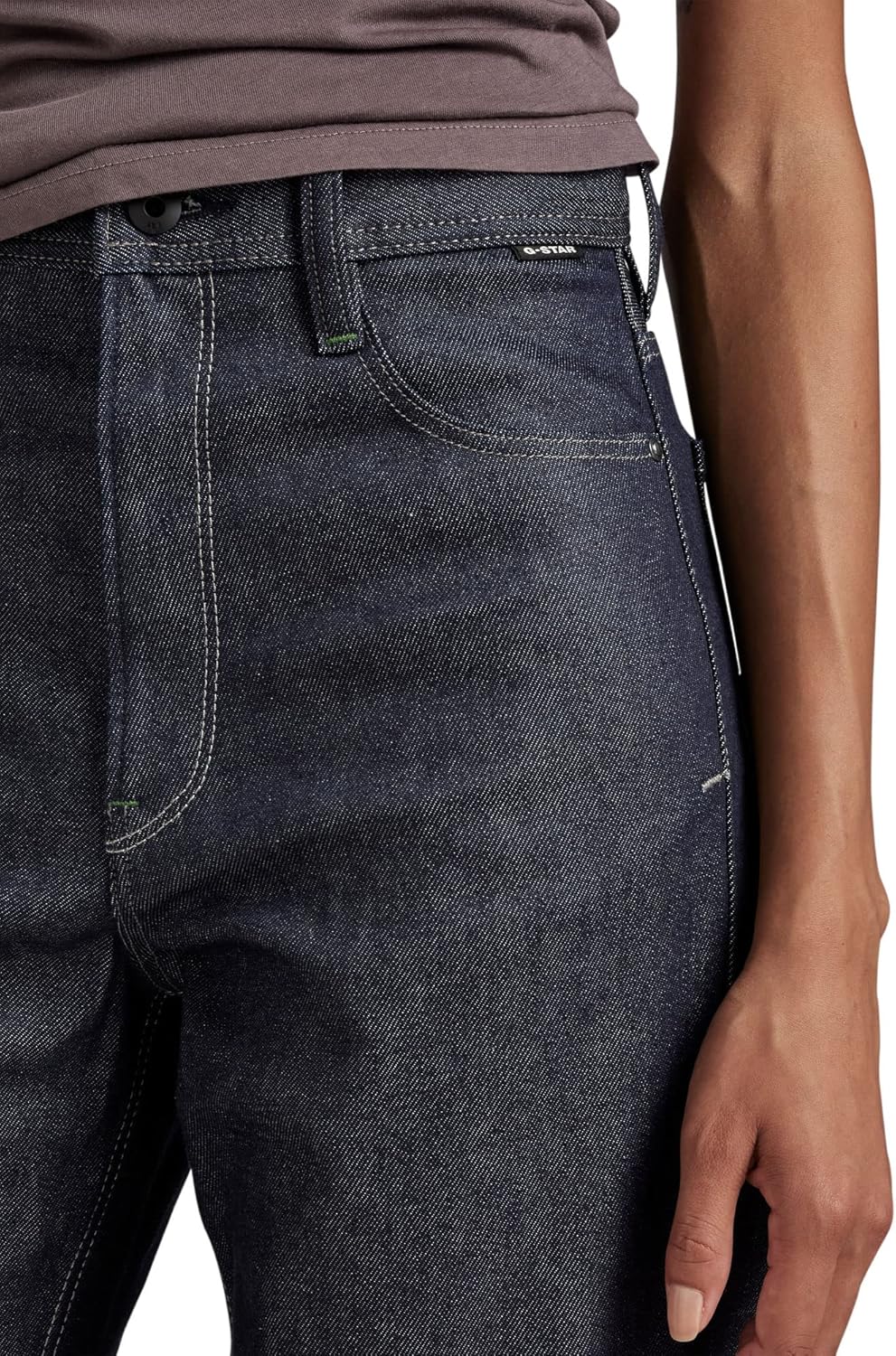 G-STAR RAW Damen Stray Ultra High Loose Selvedge Jeans 24W / 30L Blau (Raw Denim D22071-b454-001), 2