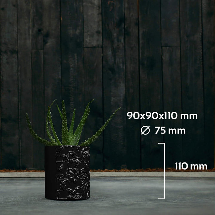 CONCRETTE Blumentopf Blumenkübel Zement-Pflanzkübel Übertopf aus Beton Tranquility Ø 7,5 cm | 17 Far