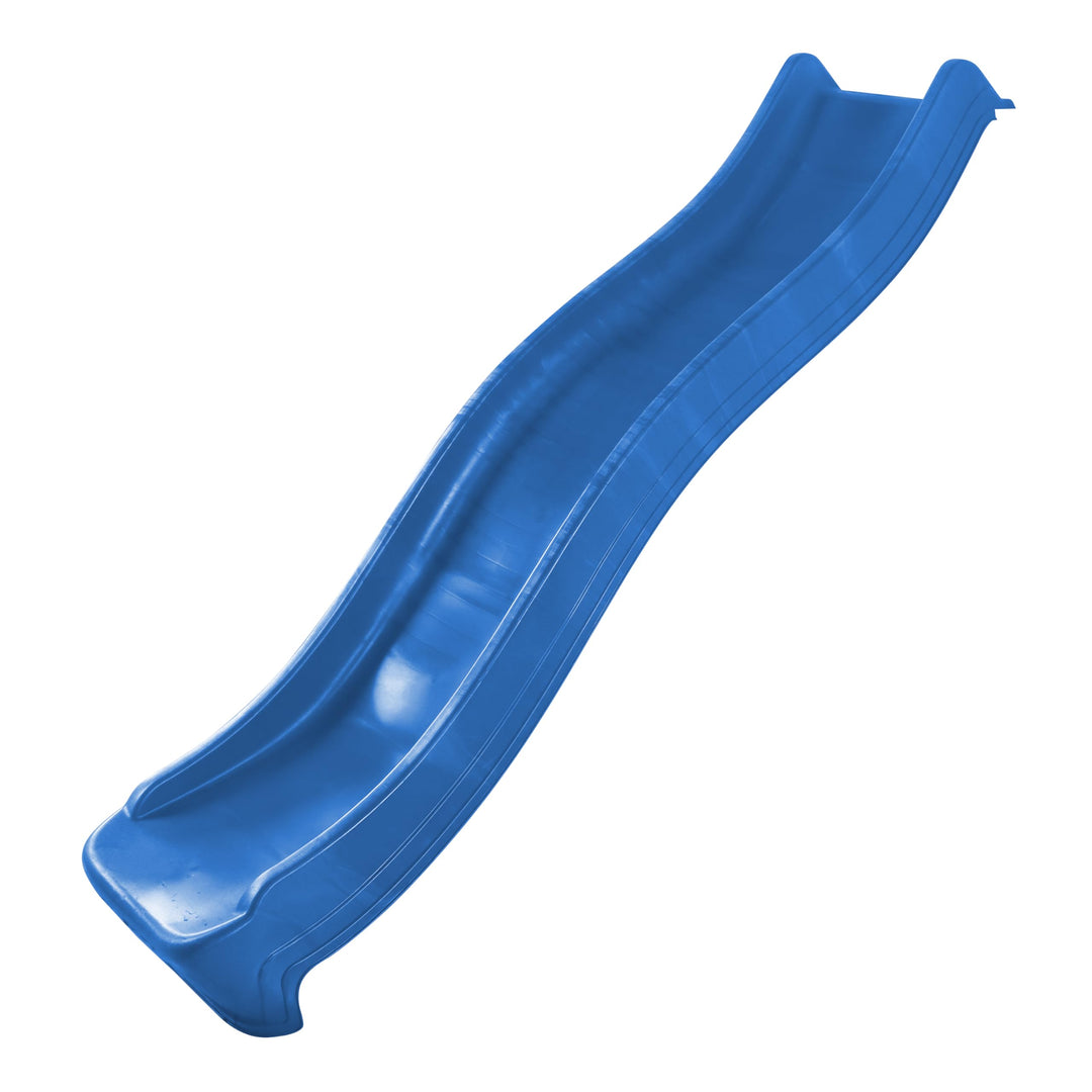 AXI Sky220 Rutsche mit Wasseranschluss Blau - 220 cm | Anbau Element für Kinder Spielturm/Spielhaus/