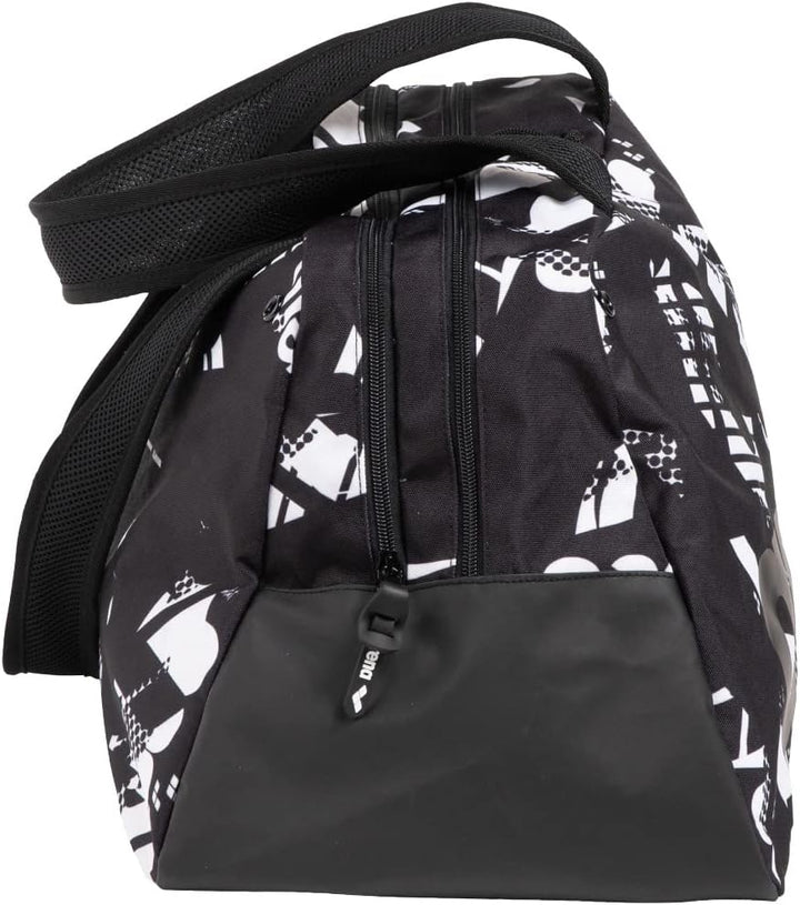 ARENA Unisex-Adult Fast Shoulder Bag Allover Taschen Einheitsgrösse Schwarz, Einheitsgrösse Schwarz