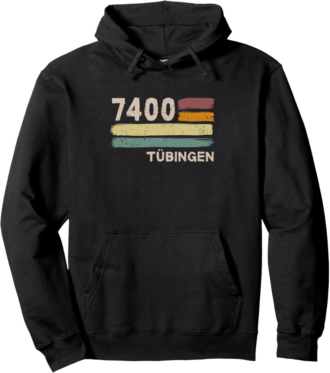 7400 Tübingen Retro Postleitzahlen Alte PLZ Vintage Pullover Hoodie