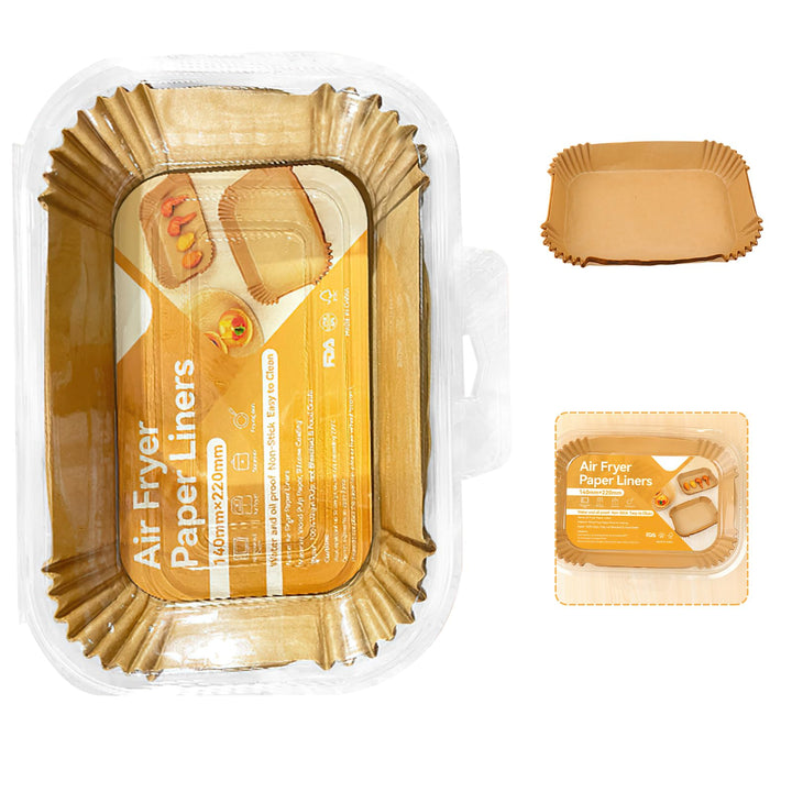 125 Stück Kastenform-Einlagen, 2lb Ungebleichte Brotbackform Papiere, Antihaft & Fettabweisend Backp