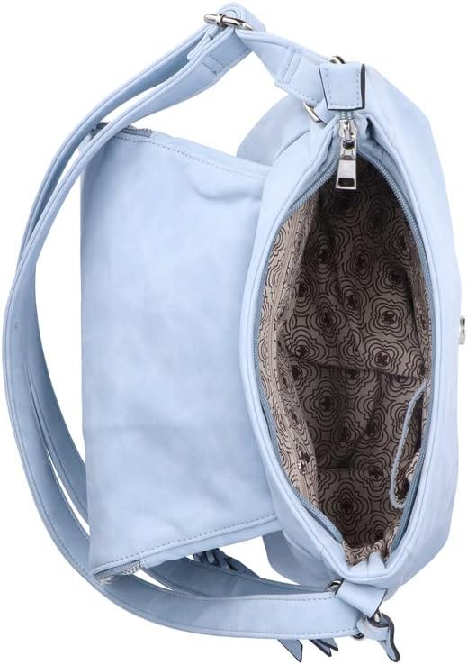 Rieker Damen H1117 Umhängetasche Blau, Blau