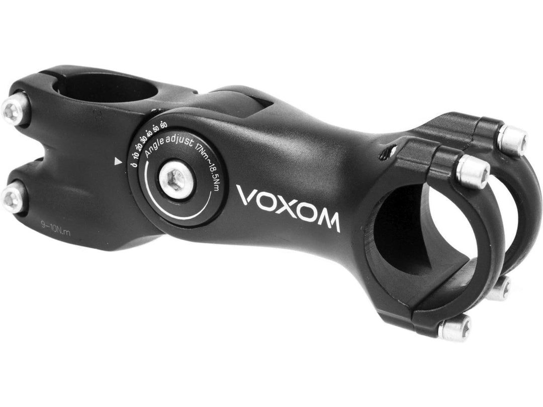 Voxom Vb1 31,8mm, 105mm Vorbau, Schwarz, 31.8 31,8mm/105mm Länge, 31,8mm/105mm Länge